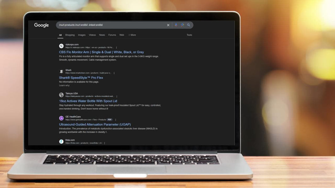 Screenshot illustrating Google’s "srsltid" index problem